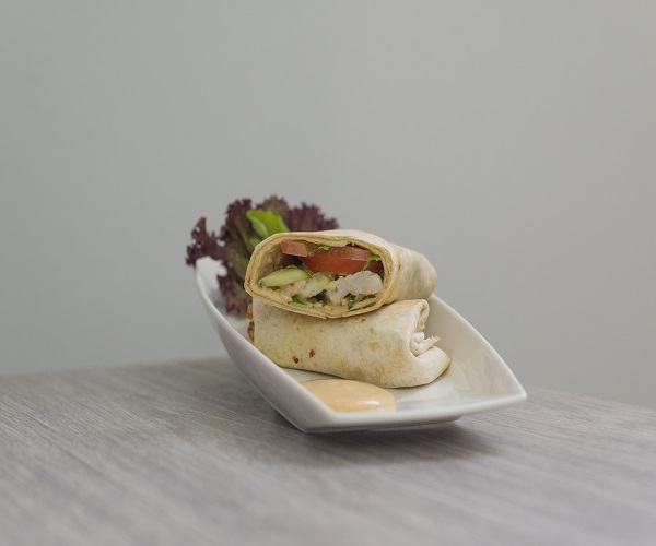 Grilled Chili Shrimp Wrap 