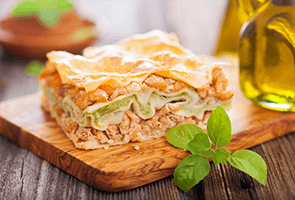 Greek Shrimp Lasagna