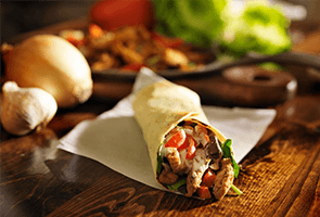 Arabian Adventure with Garlic Mayo