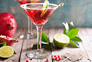 Jalapeno Gingered Pomegranate Snap