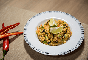 Mediterranean Chick Pea & Cous Cous Salad