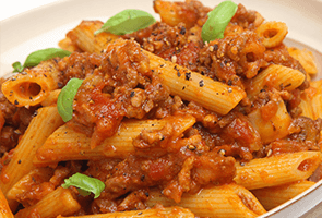 Penne with Lamb Ragu