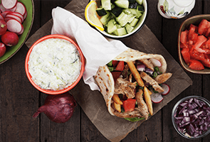 Chicken Shawurma with Garlic Mayo